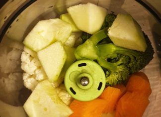 karnıbahar havuç brokoli kabak sebze püresi