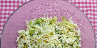 yumurtalı salata yapımı