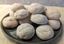 sıvıyağlı fındıklı cevizli kurabiye yapımı
